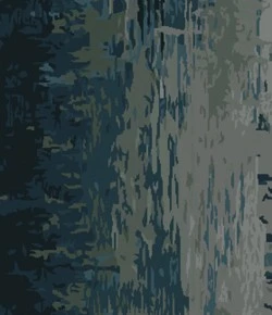 Surya Banshee BAN3343 Teal Sage Area Rug 2 ft. 6 in. X 8 ft. Runner