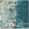 Surya Banshee BAN3343 Teal Sage Area Rug 10 ft. Square