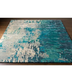 Surya Banshee BAN3343 Teal Sage Area Rug 5 ft. X 8 ft. Rectangle