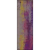 Surya Banshee BAN3344 Dark Purple Lime Area Rug 2 ft. 6 in. X 8 ft. Runner