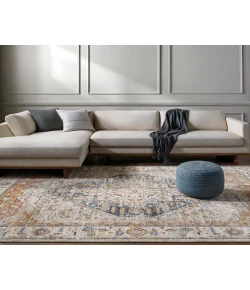 Livabliss Beckham BCM2300 Taupe Light Grey Area Rug 2 ft. 8 in. X 7 ft. 3 in. Runner