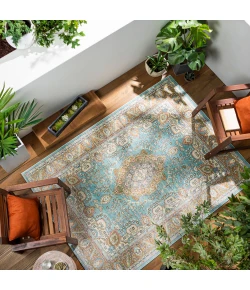 Livabliss Bodrum BDM2300 Ivory Saffron Area Rug 8 ft. 10 in. X 12 ft. Rectangle