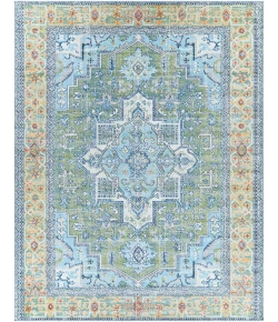 Livabliss Bodrum BDM2335 Dark Green Wheat Area Rug 7 ft. 10 in. X 10 ft. Rectangle