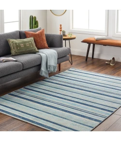 Livabliss Bodrum BDM2341 Light Grey Light Blue Area Rug 7 ft. 10 in. X 10 ft. Rectangle