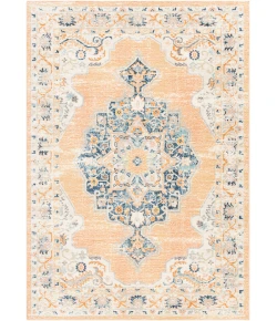 Livabliss Bodrum BDM2344 Peach Light Grey Area Rug 8 ft. 10 in. X 12 ft. Rectangle