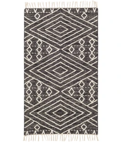 Livabliss Bedouin BDO2300 Black Cream Area Rug 10 ft. X 14 ft. Rectangle