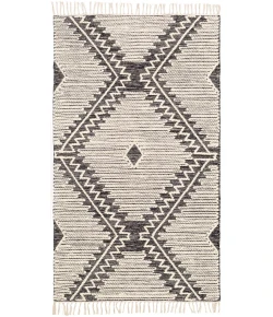 Livabliss Bedouin BDO2302 Black Cream Area Rug 10 ft. X 14 ft. Rectangle