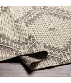 Surya Bedouin BDO2310 Medium Gray Black Area Rug 2 ft. X 3 ft. Rectangle