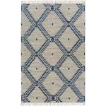 Surya Bedouin BDO2313 Blue Black Area Rug 2 ft. X 3 ft. Rectangle