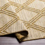 Surya Bedouin BDO2315 Mustard Black Area Rug 2 ft. X 3 ft. Rectangle