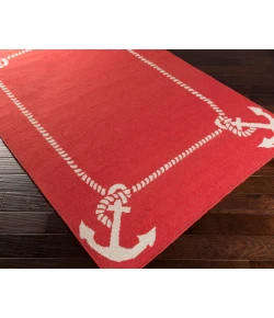 Surya Boardwalk BDW4034 Red Beige Area Rug 9 ft. X 13 ft. Rectangle