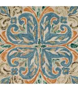 Surya Bonifate Light Blue BFT-1026 5ft. x 5ft. Round Rug