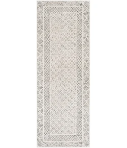 Livabliss Bahar BHR2321 Medium Gray Beige Area Rug 2 ft. 7 in. X 12 ft. Runner