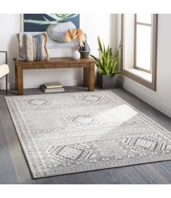 Livabliss Bahar BHR2327 Beige Dark Brown Area Rug 2 ft. X 2 ft. 11 in. Rectangle