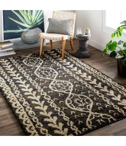 Surya Bjorn BJR1000 Black Khaki Area Rug 9 ft. X 13 ft. Rectangle