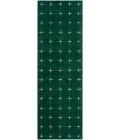 Livabliss Brook Dark Green BKO-2333 3 ft. X 10 ft. Rect. Rug