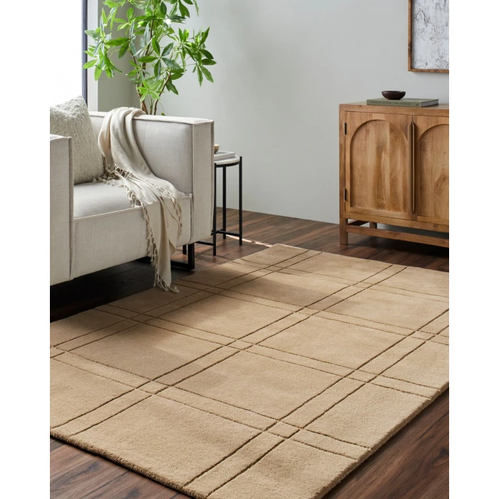 Livabliss Brook Tan BKO-2357 3 ft. X 10 ft. Rect. Rug