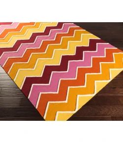 Surya Blox BLX9002 Mustard Burgandy Area Rug 2 ft. X 3 ft. Rectangle