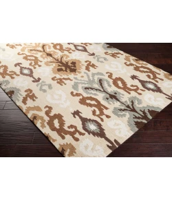 Surya Brentwood BNT7674 Khaki Tan Area Rug 8 ft. X 10 ft. Rectangle