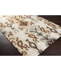 Surya Brentwood BNT7674 Khaki Tan Area Rug 8 ft. X 10 ft. Rectangle