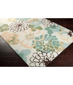 Surya Brentwood BNT7692 Cream Bright Yellow Area Rug 8 ft. X 10 ft. Rectangle