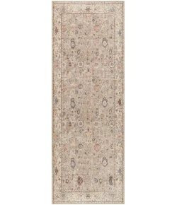 Livabliss Becki Owens Davina BOCC2302 Medium Gray Light Beige Area Rug 2 ft. 7 in. X 7 ft. 3 in. Runner