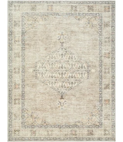 Livabliss Becki Owens Lila BOLC2301 Light Grey Taupe Area Rug 6 ft. 7 in. X 9 ft. Rectangle