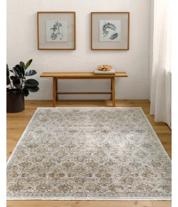 Livabliss Margaret BOMG2306 Pale Slate Sterling Grey Area Rug 2 ft. 7 in. X 7 ft. 3 in. Runner
