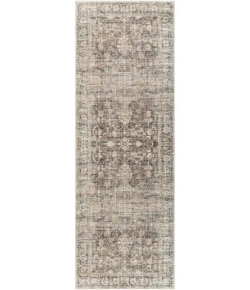 Livabliss Marlene BOMN2301 Dark Brown Beige Area Rug 2 ft. 2 in. X 3 ft. 9 in. Rectangle