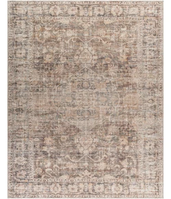 Livabliss Marlene BOMN2301 Dark Brown Beige Area Rug 2 ft. 2 in. X 3 ft. 9 in. Rectangle