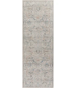 Livabliss Marlene BOMN2309 Cream Pale Blue Area Rug 2 ft. 7 in. X 7 ft. 3 in. Runner