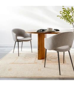 Livabliss Becki Owens Solana BOOC2300 Burnt Orange Ivory Area Rug 5 ft. 3 in. X 7 ft. Rectangle