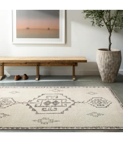 Livabliss Becki Owens Solana BOOC2303 Light Grey Beige Area Rug 5 ft. 3 in. X 7 ft. Rectangle