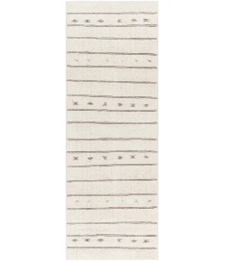 Livabliss Becki Owens Rivi BORC2300 Ivory Black Area Rug 2 ft. 7 in. X 7 ft. 3 in. Runner