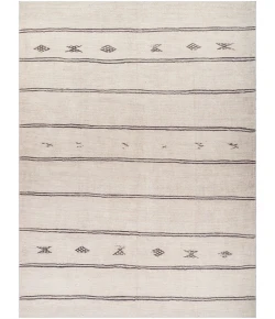 Livabliss Becki Owens Rivi BORC2300 Ivory Black Area Rug 9 ft. 2 in. X 12 ft. Rectangle