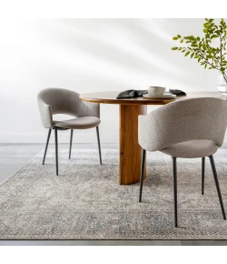 Livabliss Becki Owens Margot BOSC2300 White Light Sage Area Rug 5 ft. 3 in. X 7 ft. Rectangle