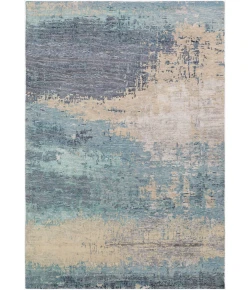 Surya Baranof BRF1000 Aqua Ivory Area Rug 2 ft. X 3 ft. Rectangle