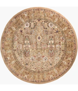 Surya Breckenridge Light Beige BRN-2001 7ft.9in. x 7ft.9in. Round Rug