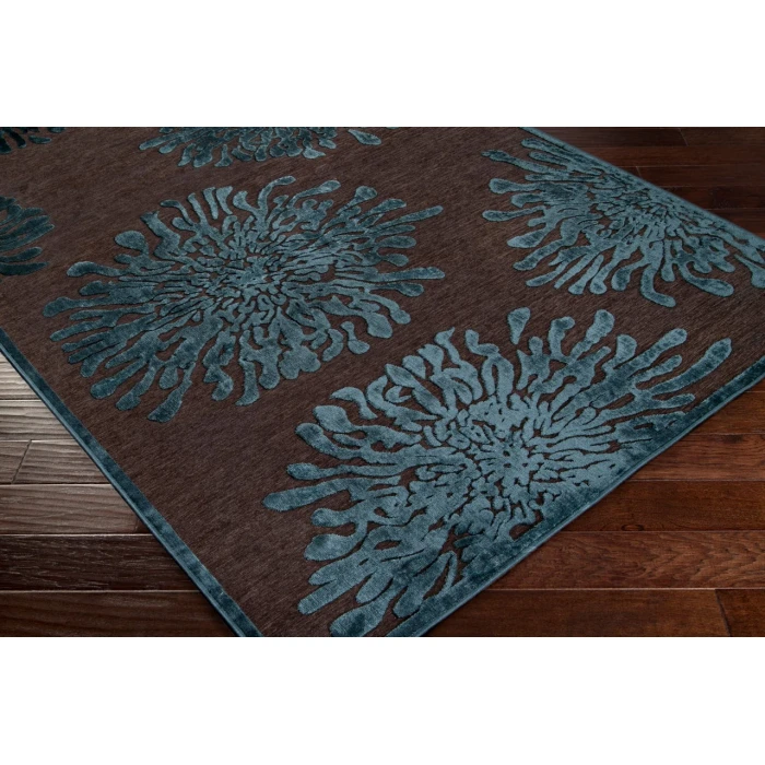 LIVABLISS Basilica Dark Blue BSL-7159 8ft.8in. x 11ft.11in. Rect. Rug