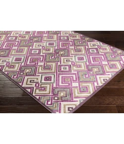 Livabliss Basilica BSL7230 Bright Purple Butter Area Rug 8 ft. 8 in. X 12 ft. Rectangle