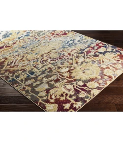 Livabliss Bosphorous BSS3400 Dark Blue Khaki Area Rug 9 ft. 3 in. X 12 ft. 3 in. Rectangle
