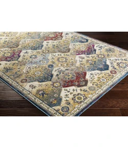 Livabliss Bosphorous BSS3408 Khaki Dark Brown Area Rug 9 ft. 3 in. X 12 ft. 3 in. Rectangle