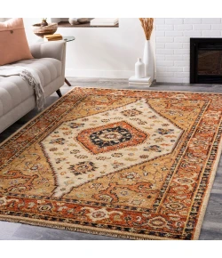 Surya Biscayne BSY2302 Aqua Navy Area Rug 2 ft. X 3 ft. Rectangle