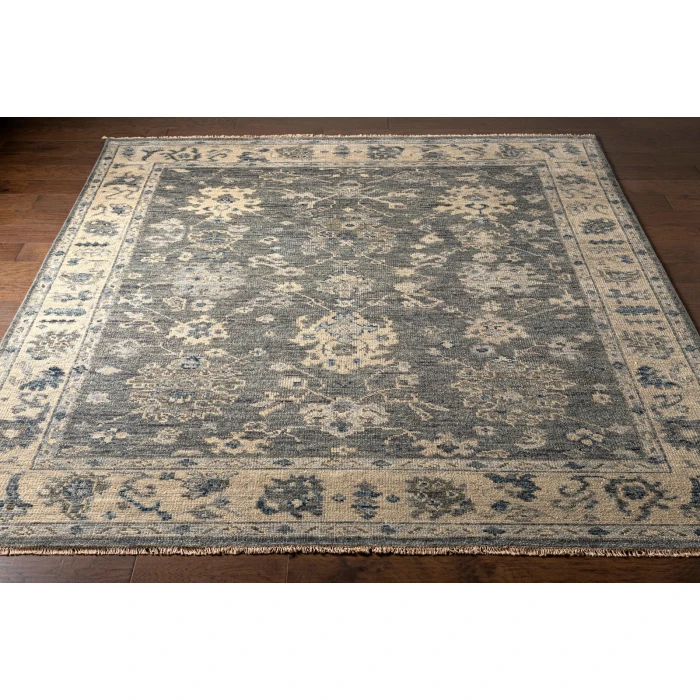 Surya Biscayne Charcoal BSY-2307 4 ft. X 6 ft. Rect. Rug