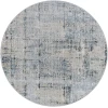 Livabliss Brunswick BWK2300 Pale Blue Dusty Sage Area Rug 6 ft. 7 in. Round