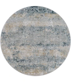 Livabliss Brunswick BWK2304 Dusty Sage Taupe Area Rug 7 ft. 10 in. Round