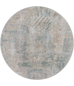 Livabliss Brunswick BWK2307 Dusty Sage Taupe Area Rug 7 ft. 10 in. Round