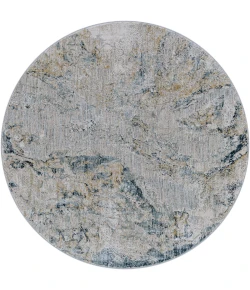 Livabliss Brunswick BWK2309 Dusty Sage Taupe Area Rug 6 ft. 7 in. Round
