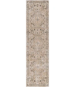 Livabliss Brunswick BWK2312 Ivory Beige Area Rug 2 ft. 7 in. X 10 ft. Runner
