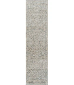 Livabliss Brunswick BWK2313 Beige Khaki Area Rug 2 ft. 7 in. X 10 ft. Runner